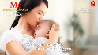 Mẹ | KARAOKE Vocal Guide - Minh Đạt hát tone A | Hoàng Khai Nhan & Phạm Anh Dũng | 4K