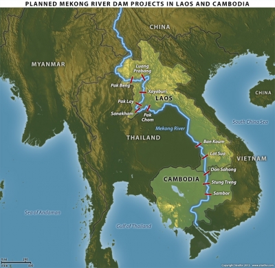 Sau biển Đông, mục tiêu của Trung Quốc sẽ là Mekong River