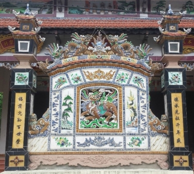Bình phong – Nét kiến trúc độc đáo trong đời sống văn hóa Huế