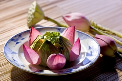 Hoa trong món ăn của người Việt