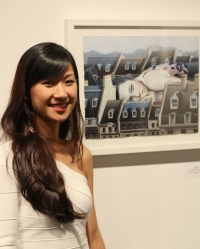Chiêm ngưỡng tranh của nữ họa sĩ trẻ gốc Việt