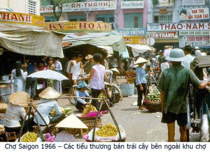 Chợ ở Sài Gòn trước 1975 phản ánh chân thật về đời sống